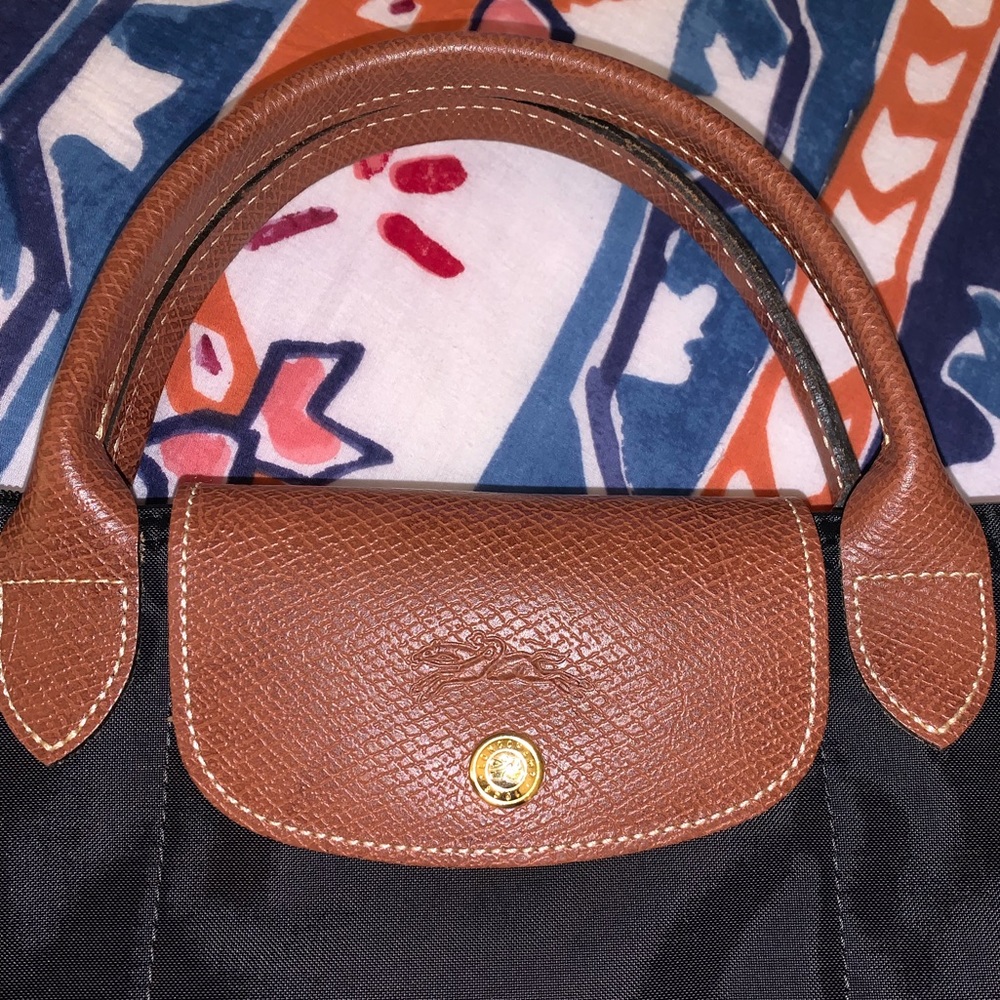 Longchamp Le Pliage Medium Nylon Top Handle Tote